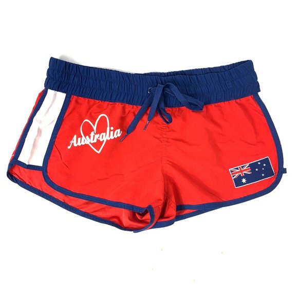 Australia Pants - 3/$30 Australia Flag Womens Swimwear Board Shorts